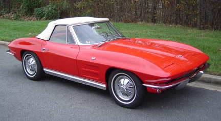 Corvette Stingray Years on Car History   1963 67 Corvette Sting Ray