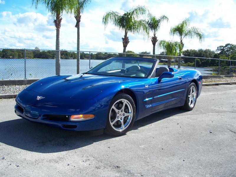 2003 ***Electron Blue*** Chevy Corvette Convertible