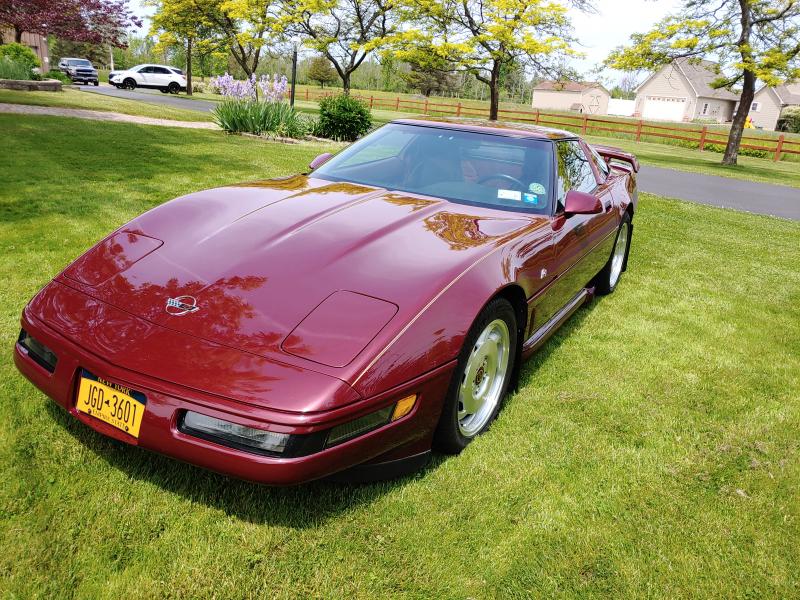 ruby red 1993 Corvette Coupe id:87617