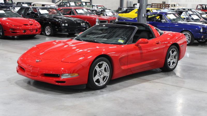 1999 Torch Red Chevy Corvette Coupe