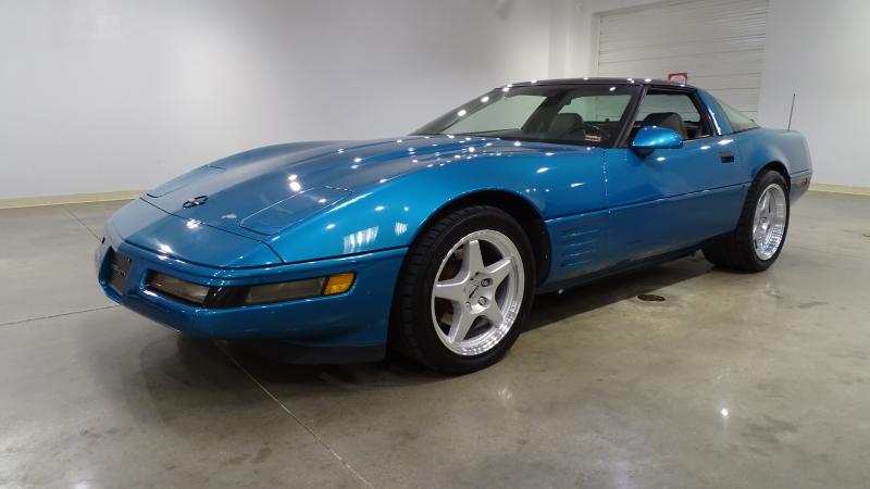 1994 Blue Chevy Corvette Coupe