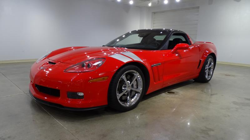 2011 Red Chevy Corvette T-Top