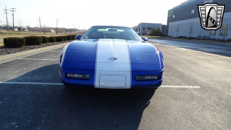 Blue 1996 Corvette Convertible id:90853