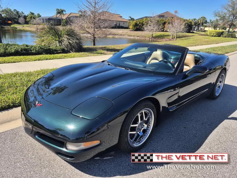 2000 Dark Bowling Green  Chevy Corvette Convertible
