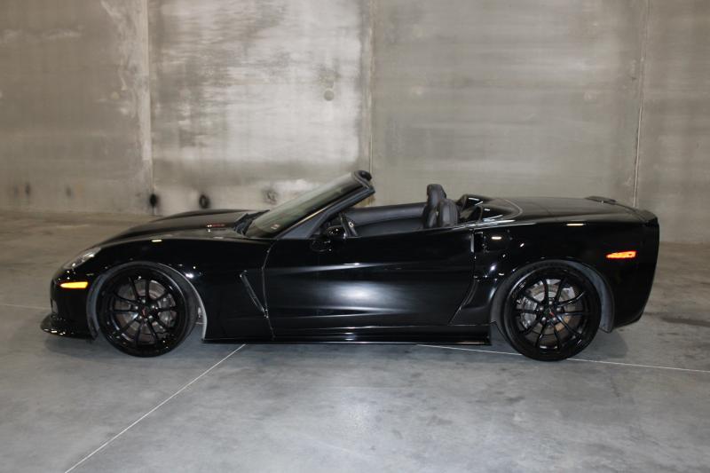 2013 Black Chevy Corvette Convertible