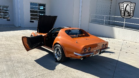 1972 Ontario Orange Chevy Corvette HardTop