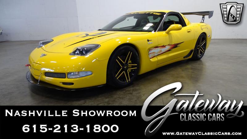 2003 Yellow Chevy Corvette HardTop