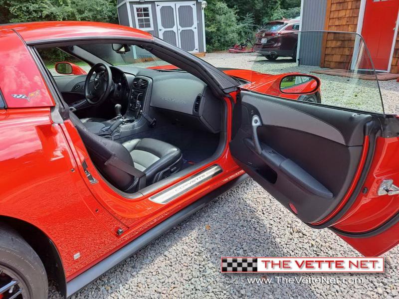 2005 Victory Red Chevy Corvette Convertible