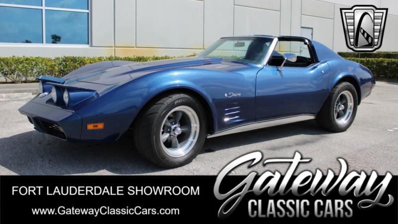 Blue 1974 Corvette T-Top id:91012