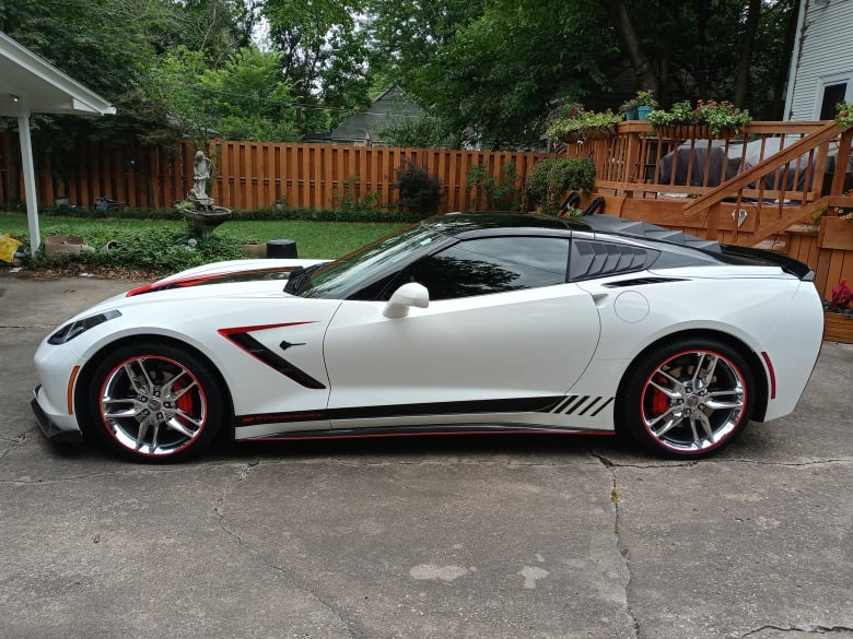 white 2015 Corvette Coupe id:87274