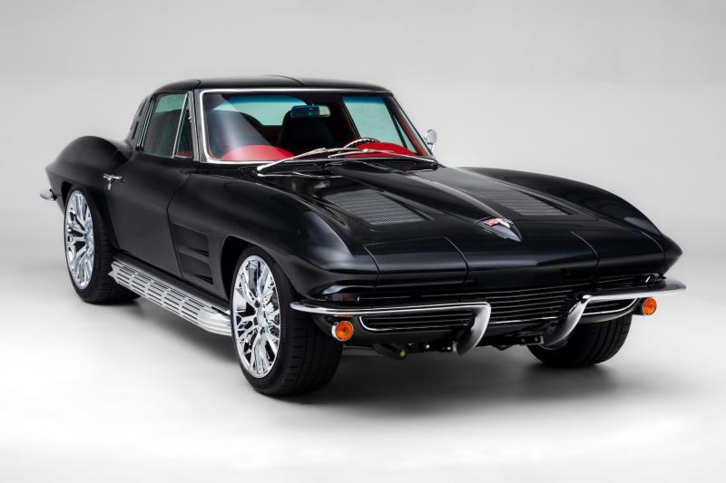 1963 Carbon Flash metalli Chevy Corvette Coupe
