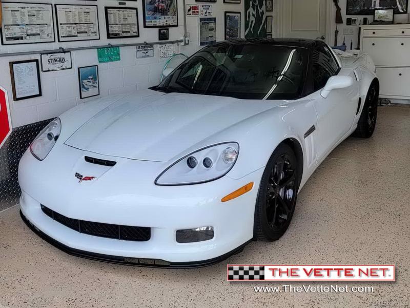 2013 Arctic White Chevy Corvette Coupe