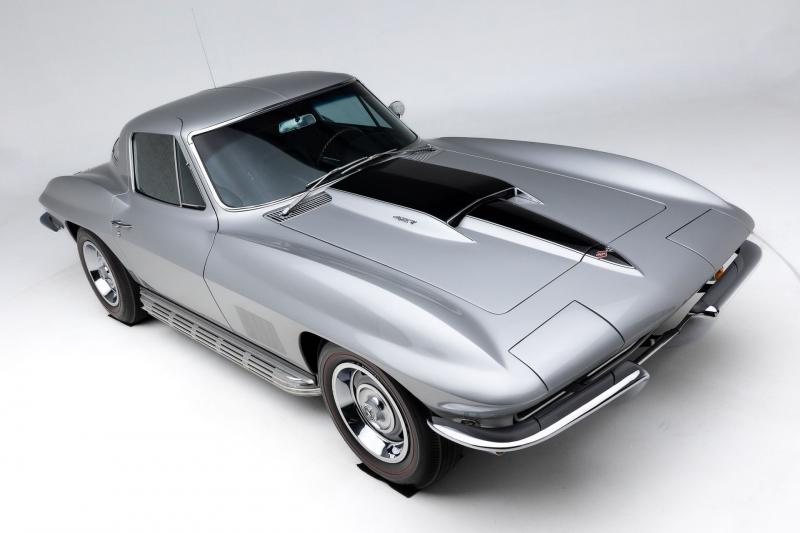 Silver pearl 1967 Corvette Coupe id:90691
