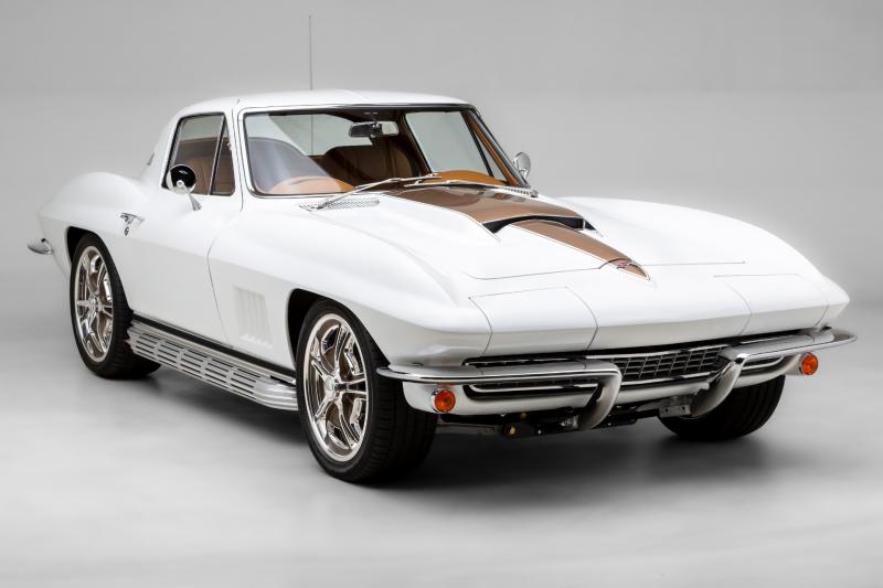 1967 Ermine White Chevy Corvette Coupe