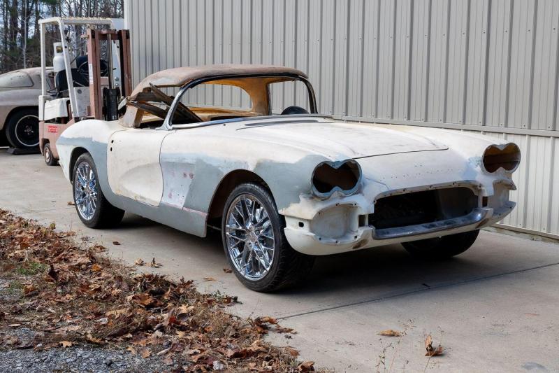 1961 Unfinished Chevy Corvette Convertible