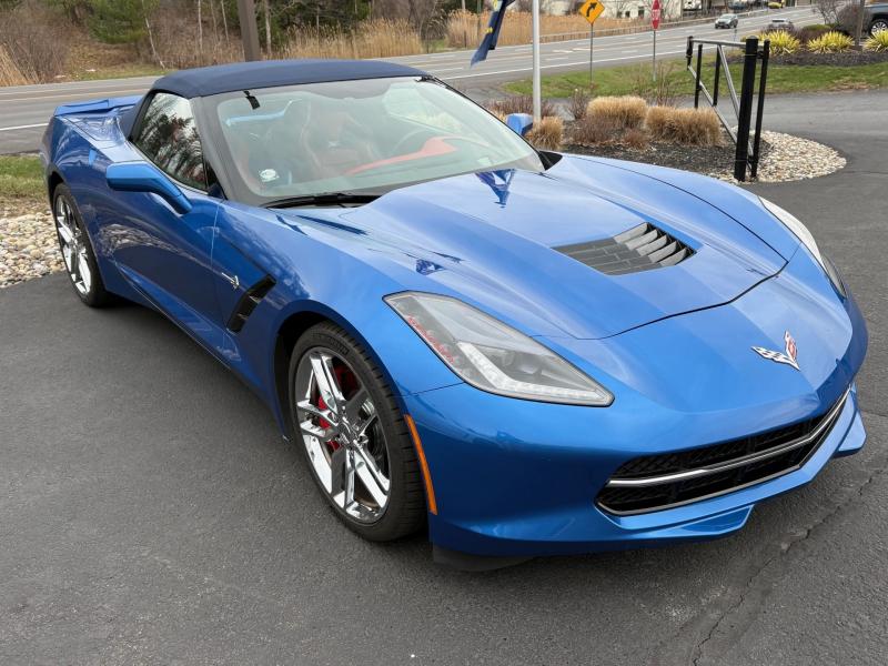 2014 Laguna Blue Tintcoat Chevy Corvette Convertible