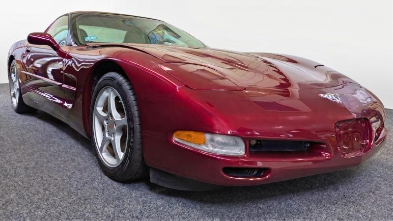 2003 Anniversary Red Meta Chevy Corvette Convertible