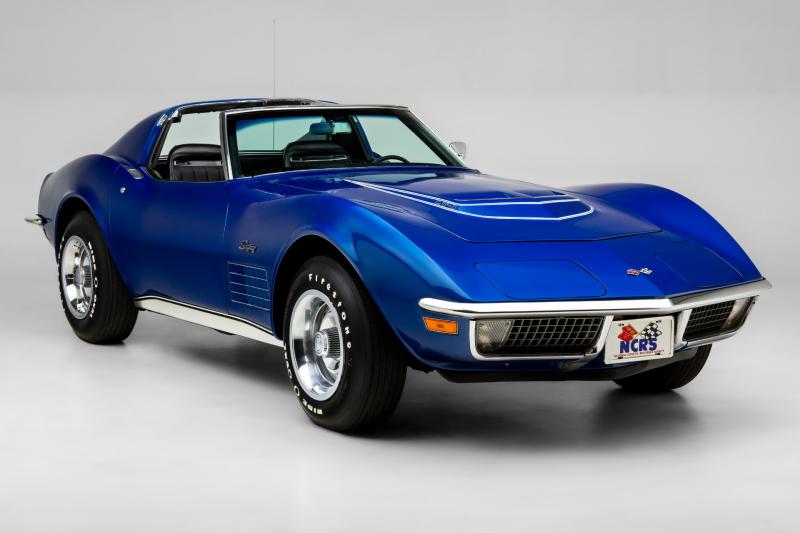 1973 Bridgehampton Blue Chevy Corvette T-Top