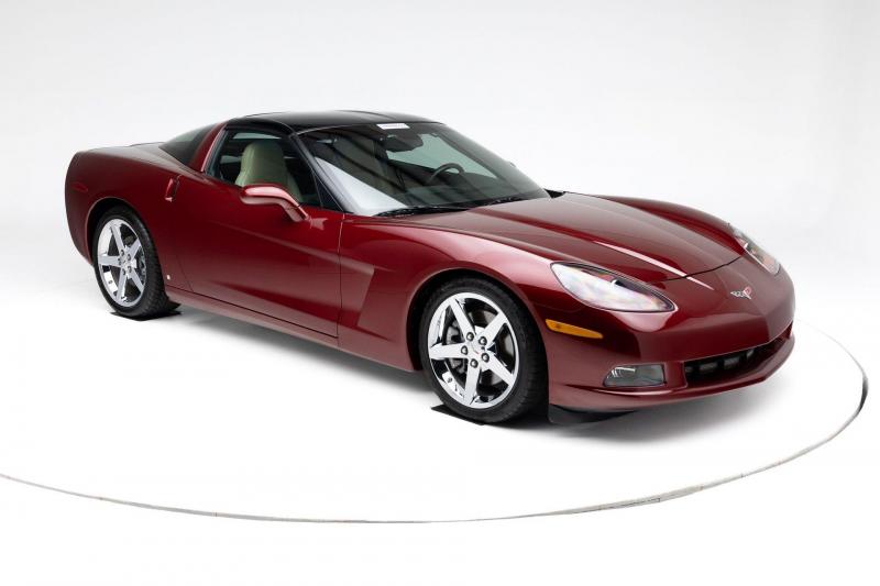 2007 Monterey Red Chevy Corvette Coupe