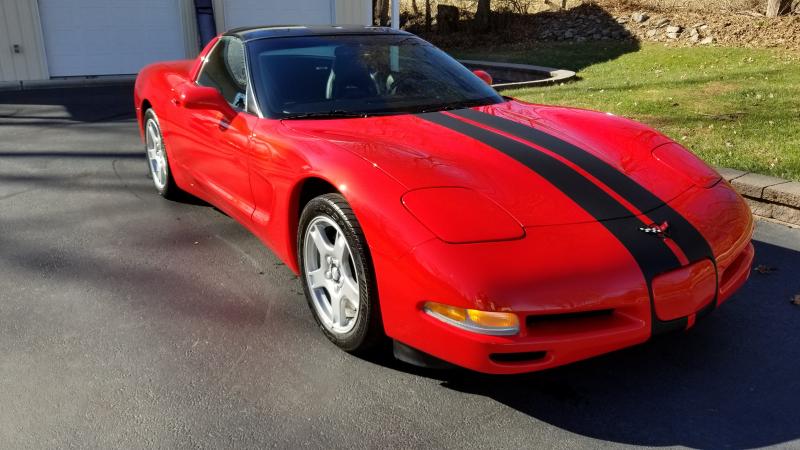 1998 Chevy Corvette Coupe For Sale Low Milage, Torch Red C5 For Sale