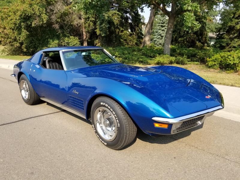 Bridgehampton Blue 1970 Corvette Coupe id:89321