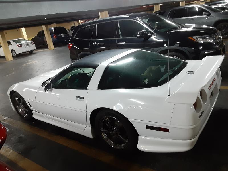 white 1996 Corvette Coupe id:89118