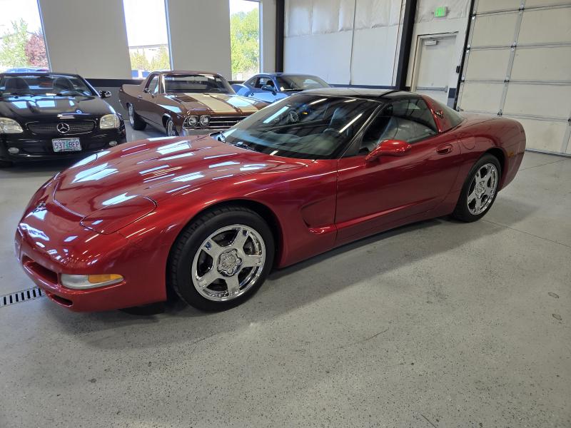 1999 Magnetic Red Chevy Corvette Coupe