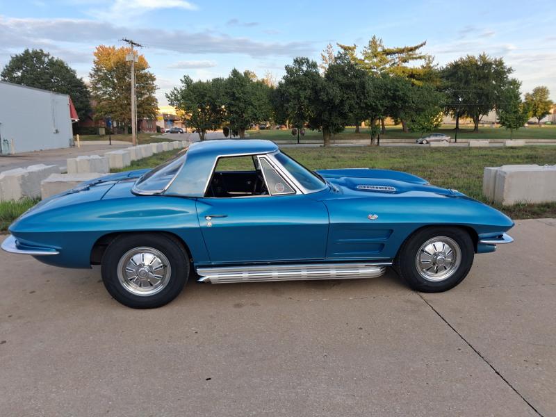 1964 Marina Blue Chevy Corvette Convertible