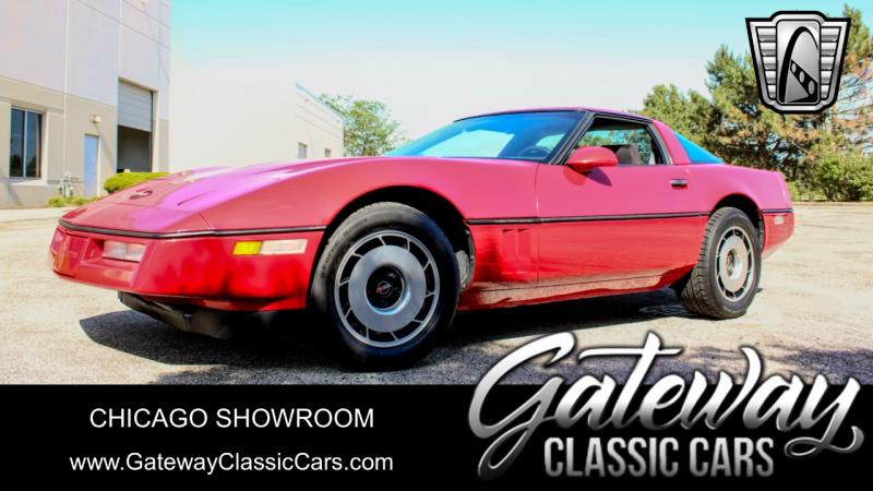 1985 Red Chevy Corvette T-Top