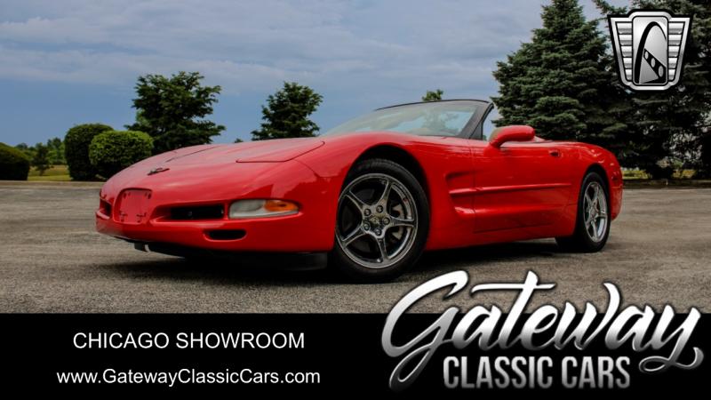 2000 Red Chevy Corvette Convertible