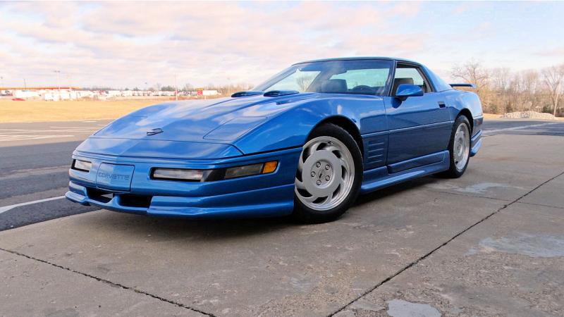 Quazar Blue Metallic 1992 Corvette Coupe id:90953