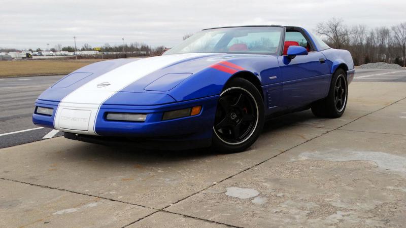 Blue 1996 Corvette Coupe id:90954