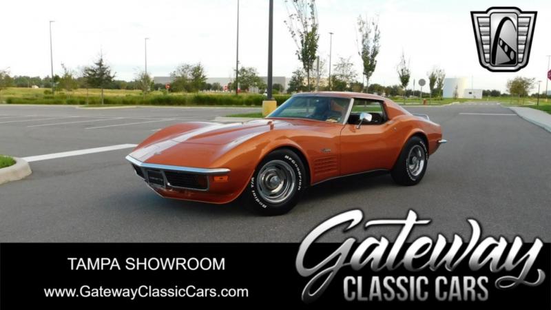 1972 ontario orange  Chevy Corvette Coupe