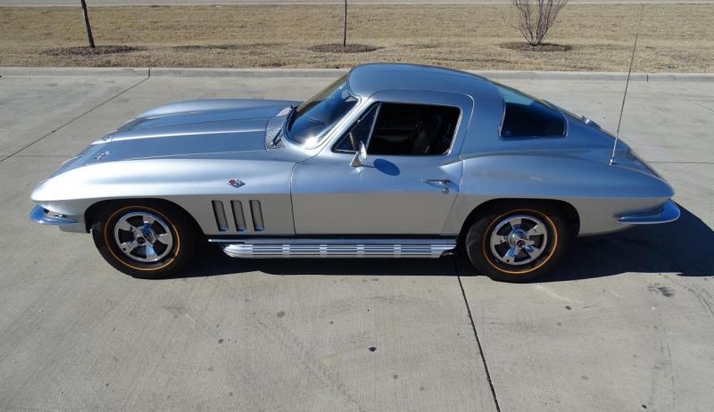 Silver 1966 Corvette Coupe id:88163