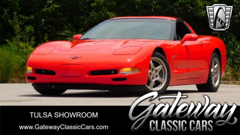1999 Red Chevy Corvette T-Top