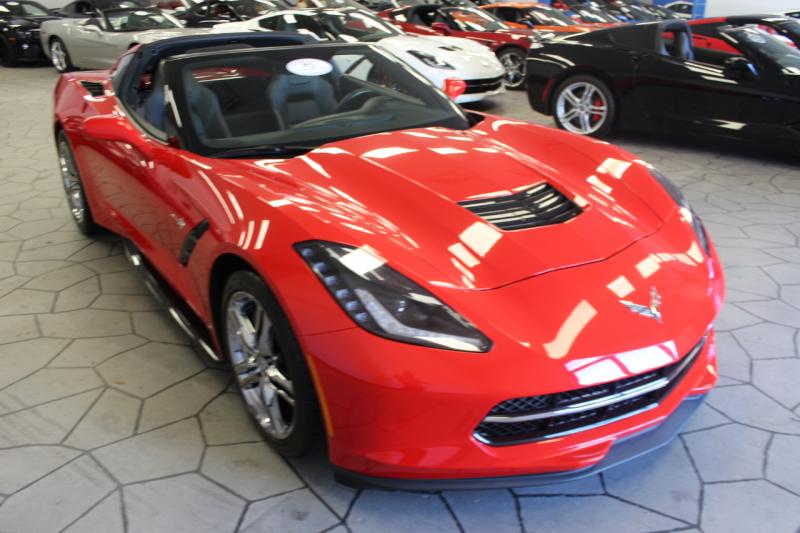 2017 Torch Red Chevy Corvette Coupe