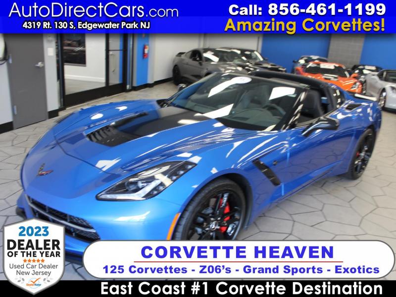2015 Laguna Blue Chevy Corvette Coupe
