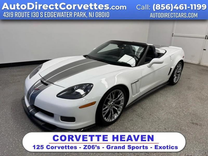 2013 Artic White Chevy Corvette Convertible