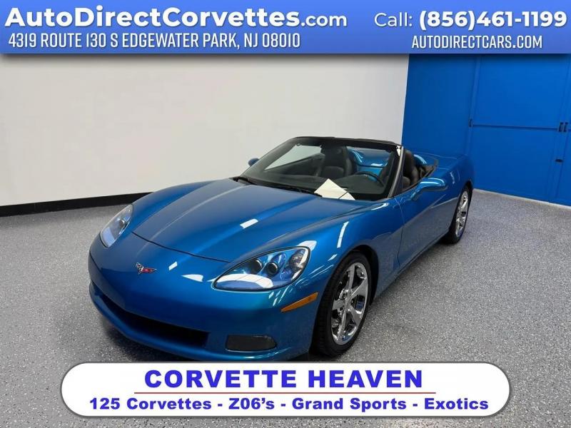 2009 Jetstream Blue Chevy Corvette Convertible