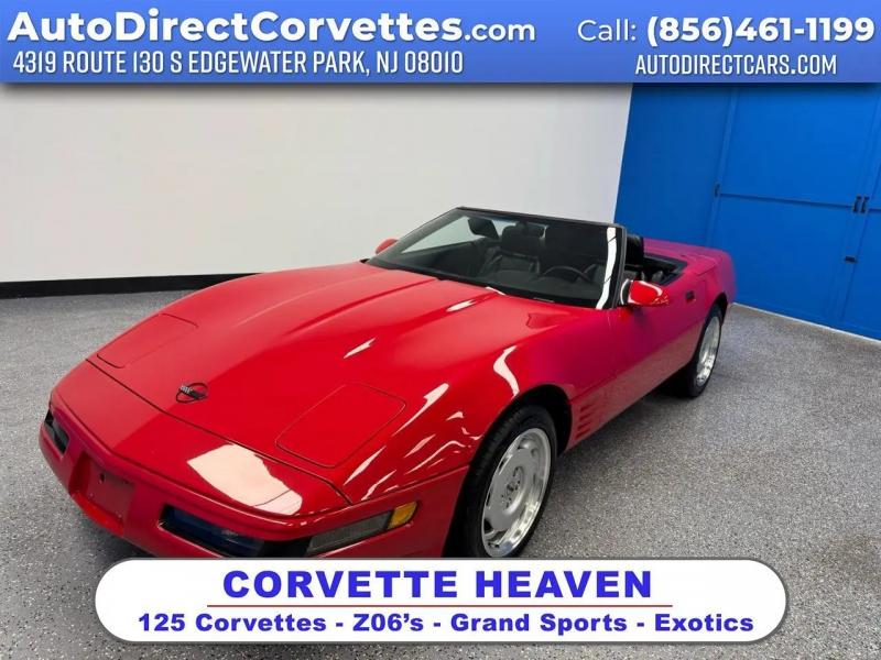1992 Red Chevy Corvette Convertible