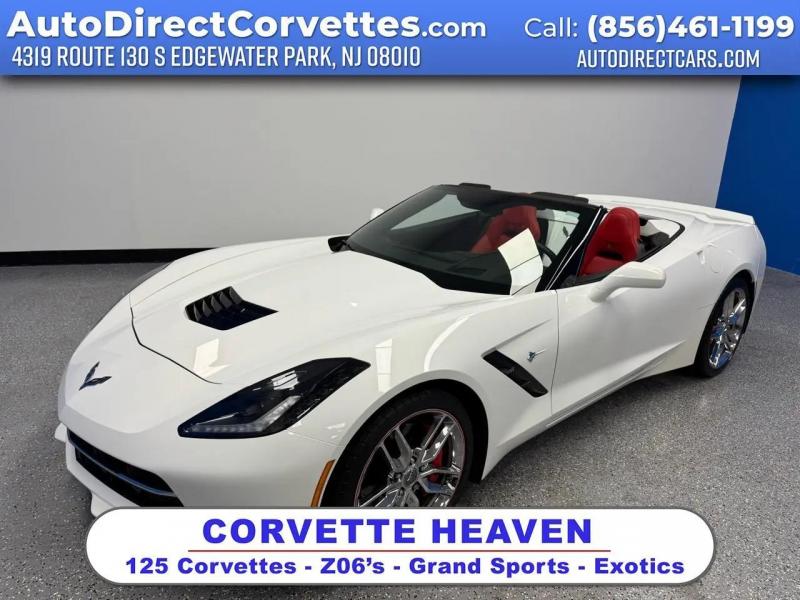 2014 Artic White Chevy Corvette Convertible