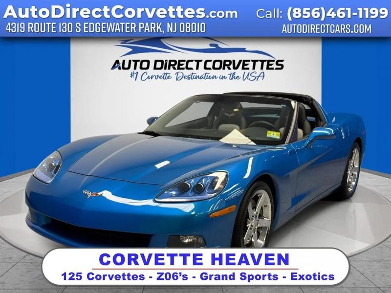 2008 Jetstream Blue Chevy Corvette Coupe