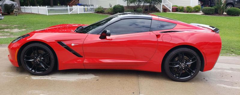 2014 Torch Red Chevy Corvette Coupe