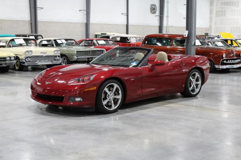 2008 Red Chevy Corvette Convertible
