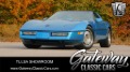 1987 Blue Chevy Corvette T-Top