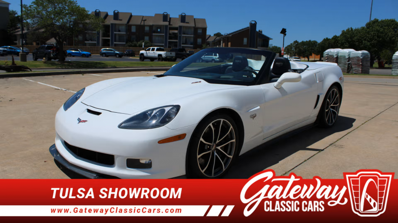 2013 White Chevy Corvette Convertible