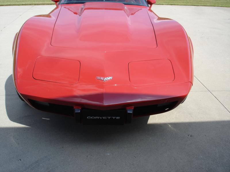 RED 1979 Corvette Coupe id:86830