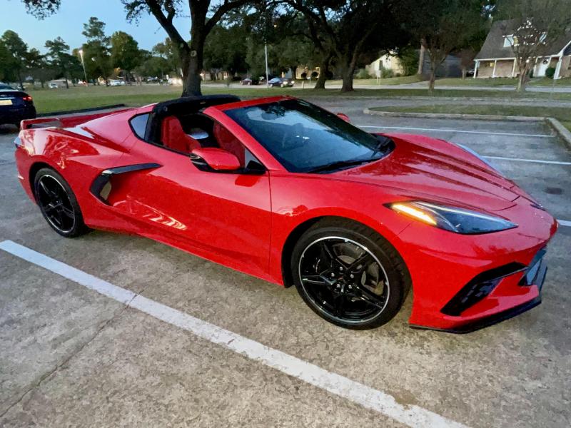 2022 Torch Red Chevy Corvette Coupe