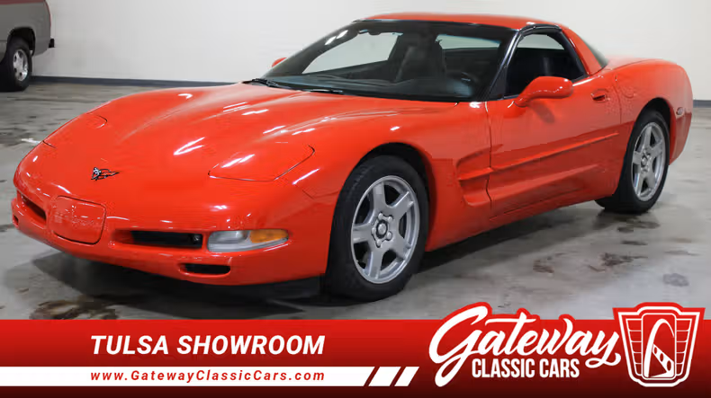 1998 Red Chevy Corvette Coupe