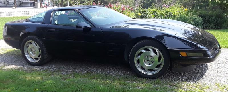Black 1994 Corvette Coupe id:88780